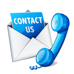 Contact us icon - click to view the contact page